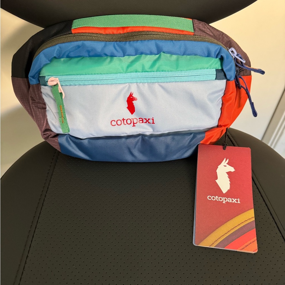 Cotopaxi Yellow and Purple Waist Pack